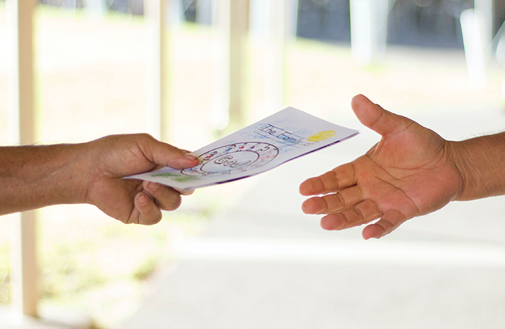 抗菌フライヤー印刷