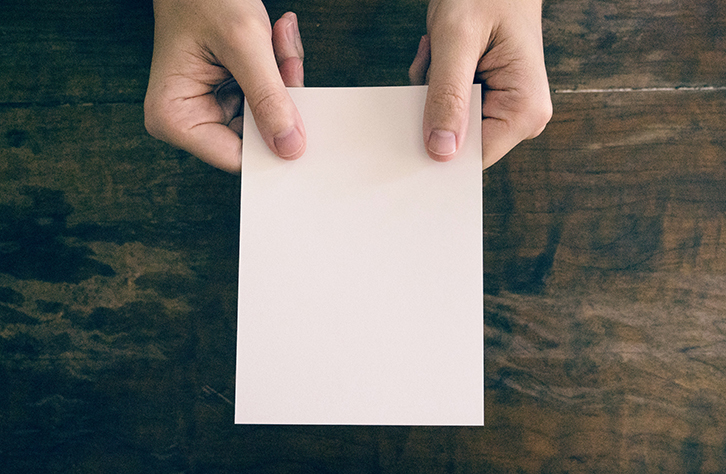 抗菌ポストカード印刷