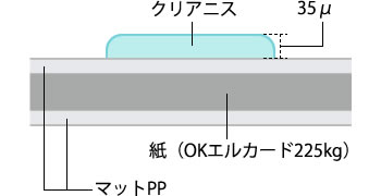 クリアニス加工の構成