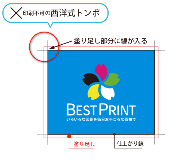 トンボ 塗り足しについて いろいろな印刷を毎日お手ごろ価格で トンボ 塗り足しについて いろいろな印刷を毎日お手ごろ価格で
